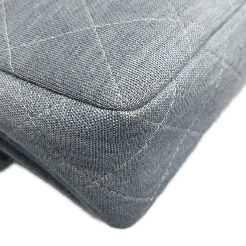 Chanel Shoulder Bag Single Flap Matelasse Light Blue Chain Shoulder/silver