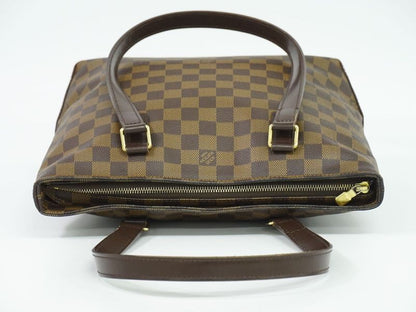 Authentic Louis Vuitton LV Cabas Piano Special Order Damier Ebène Shoulder Bag