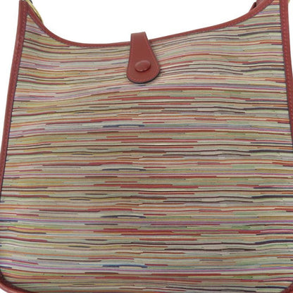 Hermes Shoulder Bag Shoulder Evelyne 1PM □F Engraved Vibrato Bordeaux Leather