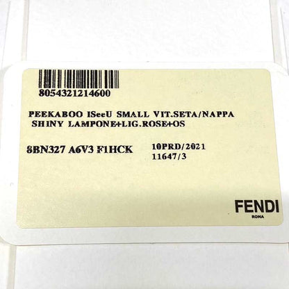 Fendi Peekaboo Iseeu Small 8bn327 2WAY Pink