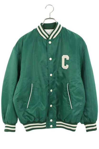 Celine 2w625227r Back Logo Patch Nylon Bomber Blouson Women's 34