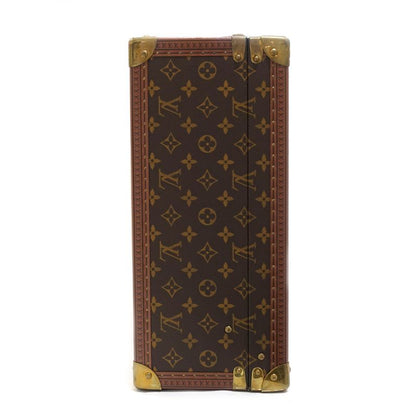 Louis Vuitton Bisten 55 M21327 Trunk Case Monogram Canvas Leather Brown