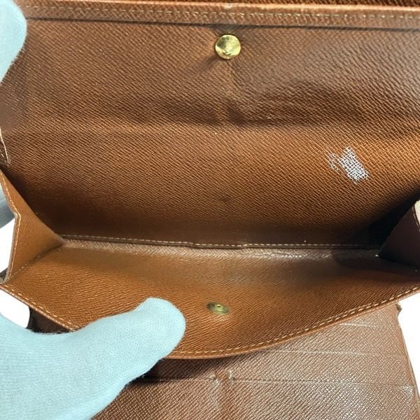 Louis Vuitton Monogram Porte Trésor International M61215 Long Wallet Trifold