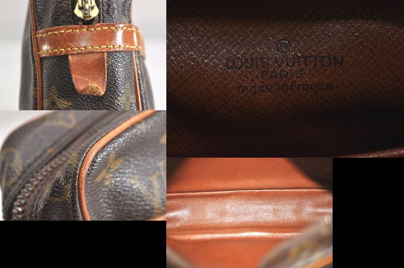 Louis Vuitton Monogram Compiègne 23 Clutch Handbag M51847 Junk 2958n