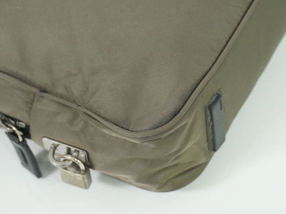 Authentic Prada Nylon Tote Handbag Gray Bag Pre-owned [follow-up Discount