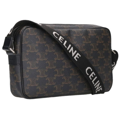 Celine 197202dnd Triomphe Canvas Medium Shoulder Bag Men's