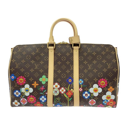 Louis Vuitton M14182 Monogram Keepall Bandoliere 45 X Takashi Murakami