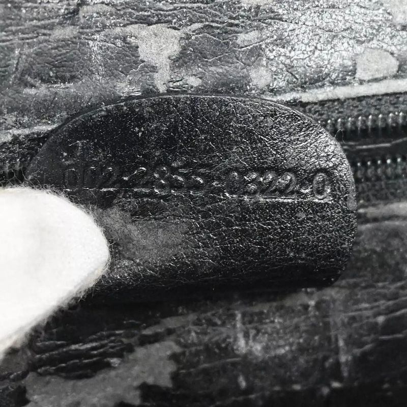 Gucci Bamboo Handbag Shoulder Bag Leather 01bs174