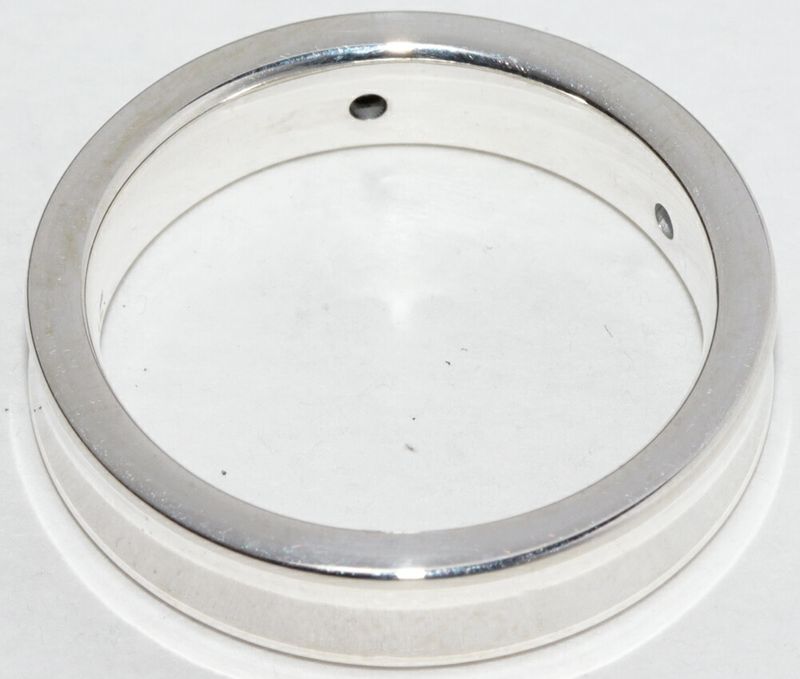 Tiffany & Co Ring SV Sapphire 2P (005ct) 1837 Narrow Ring Width 4mm (016in)