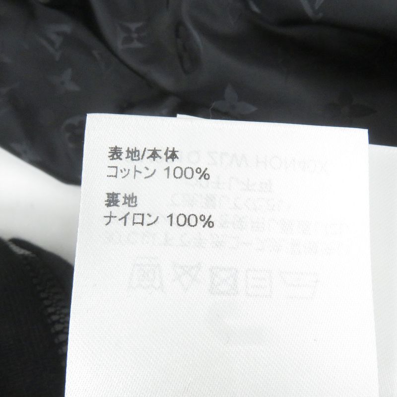 Louis Vuitton 2023 Monogram Reversible WZIP Bomber Jacket Black XL Made In