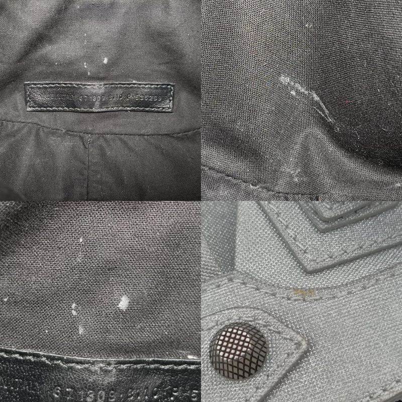 Balenciaga Lucagoire Silver Lambskin 8713098110p535268