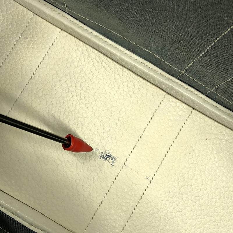 Hermes Garden Party TPM Canvas Leather Tote Bag