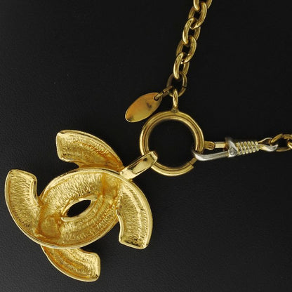Chanel Coco Mark Matelasse Gold Plated Ladies 74.0g Necklace