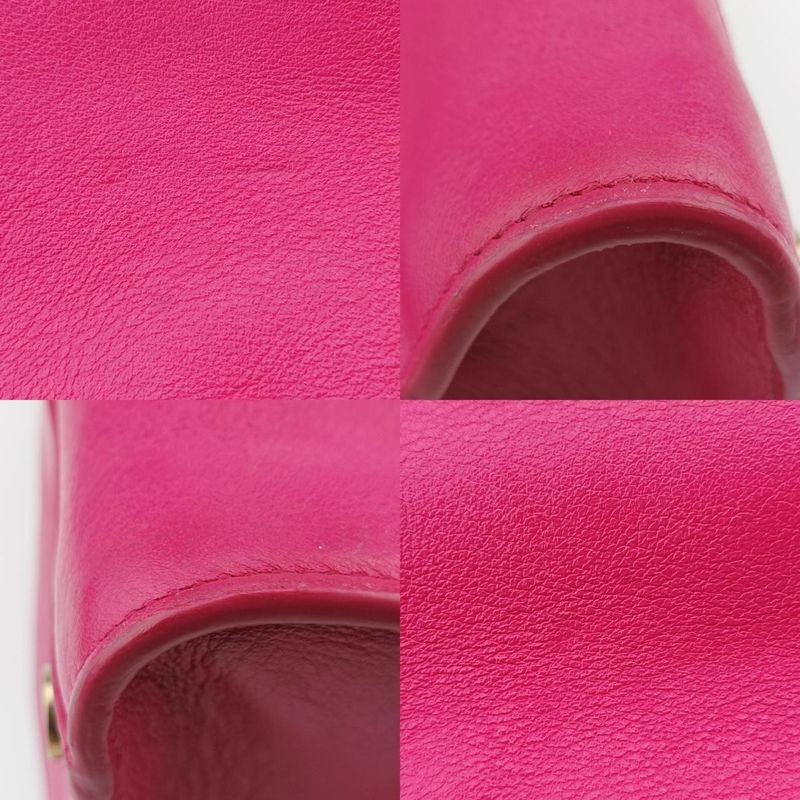 Yves Saint Laurentyves Saint Laurent Baby Cabas Su Rose Red Leather 372087