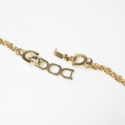 Christian DIOR Vintage Necklace Chain Necklace 20250630 Ra5176