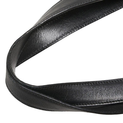 Gucci GG Canvas 153238 Navy Black Canvas Leather Women's Gucci