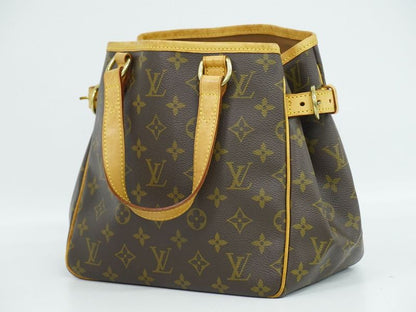 Authentic Louis Vuitton LV Batignolles Monogram Tote Handbag Brown M51156