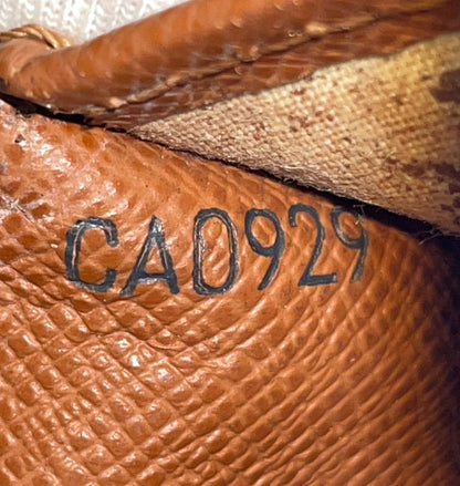 Louis Vuitton Monogram Pochette Passpole Long Wallet Passport Case M60135 Brown