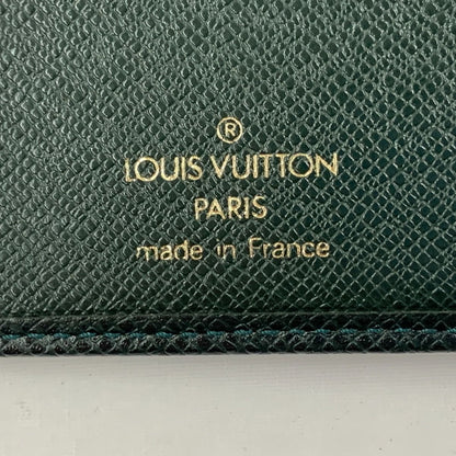 Louis Vuitton Taiga Porte Valeur Cult Credit Bifold Wallet M30394 Green