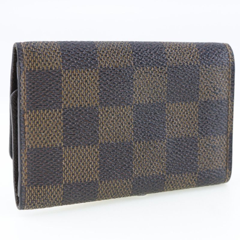 Louis Vuitton Multicles 6 N62630 Damier Canvas Ct1151 Unisex Key Case