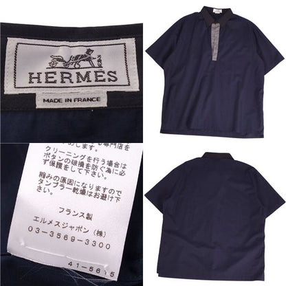 Hermes Shirt Skipper Short Sleeves Short Sleeves Cot
