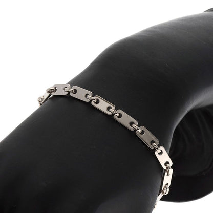 Cartier Fidelity Bracelet With Heart Key 18K White Gold Ladies