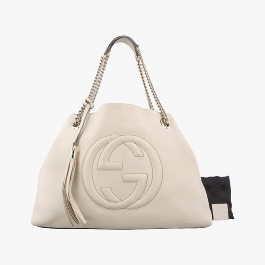Gucci Soho White Leather 308982e019497802