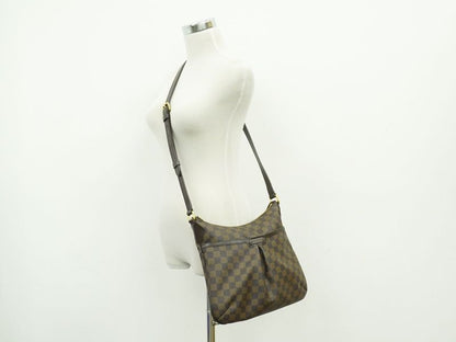 Authentic Louis Vuitton LV Bloomsbury PM Damier Ebène Shoulder Bag Pochette