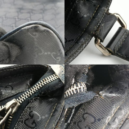 Gucci Imprime Messenger Navy PVC Coated Canvas 201446 Unknown Make Number