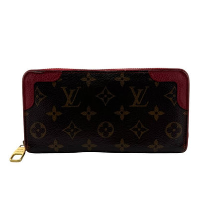 Louis Vuitton M61854 Retiro Round Zip Wallet Monogram Long Wallet Brand Card