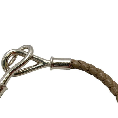 Hermes Bracelet Jumbo Breath Etoupe Glazed Silver Hardware Hermes
