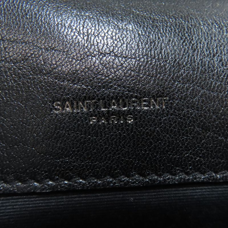 YVES Saint Laurent Yves Saint Laurent Cassandra Shoulder Bag Leather Women