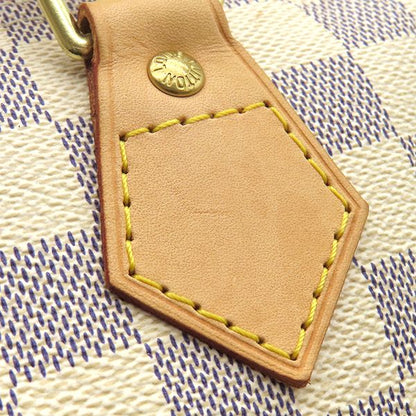 Louis Vuitton Handbag Speedy 30 Damier Azure Canvas Damier Azure Gold Hardware