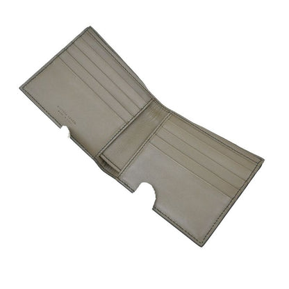 Bottega Veneta Billfold Wallet Gray Blue 60kb004