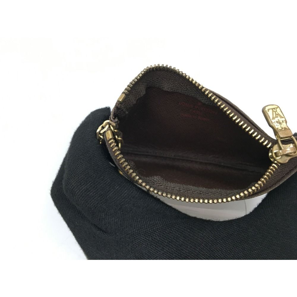 Louis Vuitton Coin Case Damier Pochette Clé N62658 Brown
