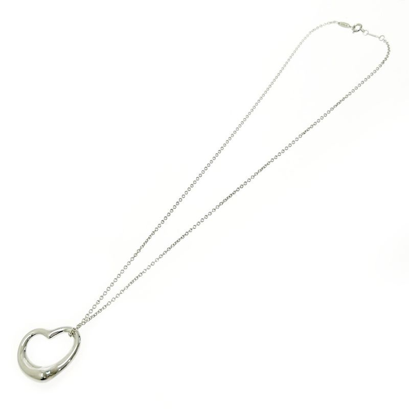 Tiffany & Co Tiffany & Co Silver Elsa Peretti Open Heart Necklace 10.7g 925