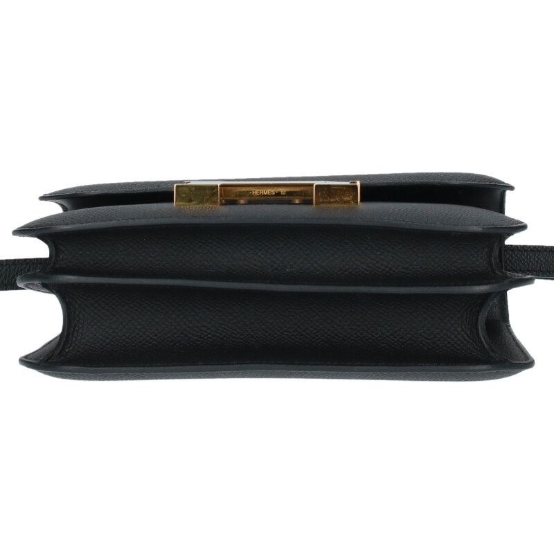 Hermes Constance Mini 18 Engraved B Ghardware Epson Leather Shoulder Bag Women