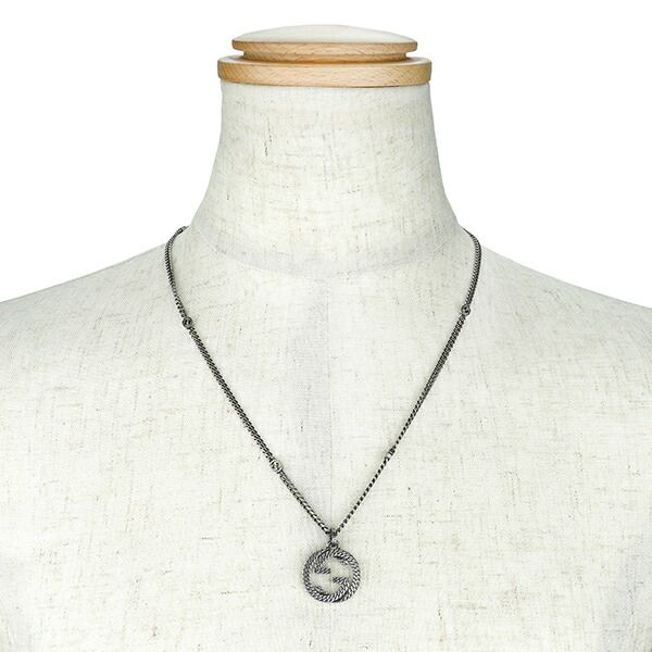 Gucci Necklace Interlocking G Argento