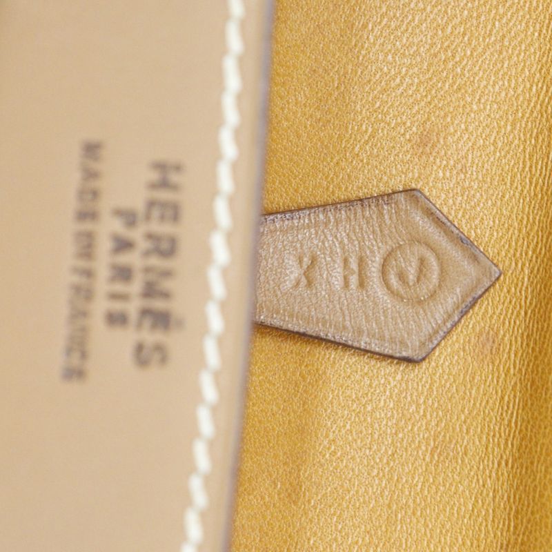 Hermes Vintage Canvas 0J Ladies Shoulder Bag