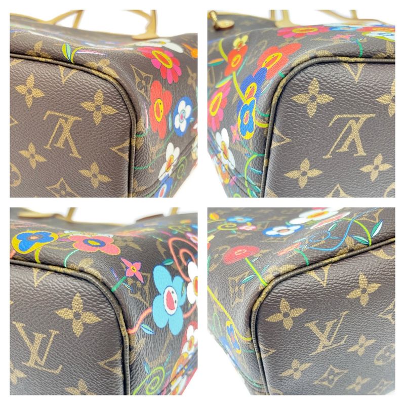Louis Vuitton M13271 Monogram PVC X Takashi Murakami Neverfull MM 395930
