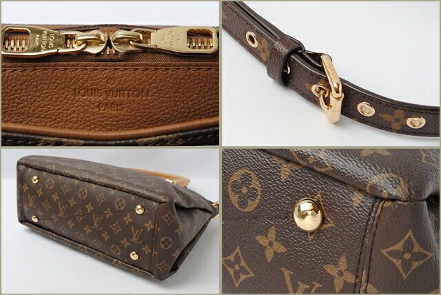 Louis Vuitton Tote Bag Shoulder Bag Pallas M40907 With Shoulder Strap Monogram
