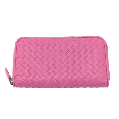 Bottega Veneta Long Wallet 404852 Pink