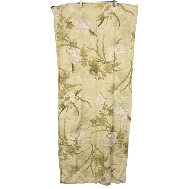 Gucci Flower Cotton Scarf Beige