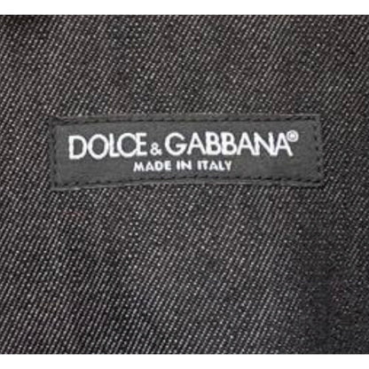 Dolce & Gabbana Top Chemise Button Up Dress Shirt Jacket Denim Men's