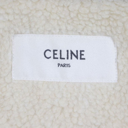 Celine 24AW 2w93c227r Eddie Period Fleece With C Patch Cotton Filled Coach