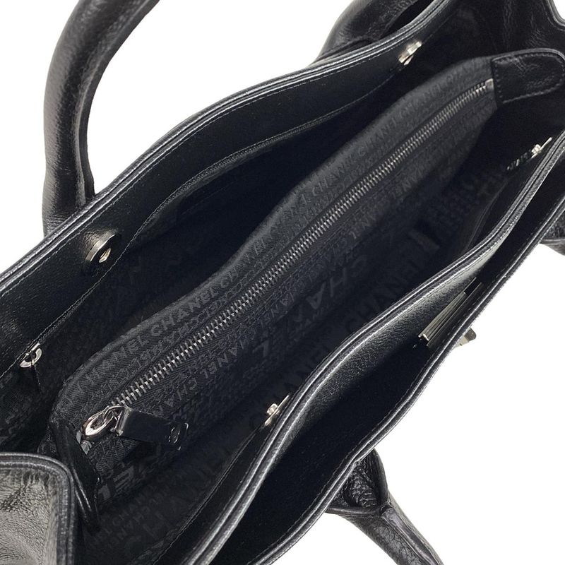 Chanel Tote Bag Executive Line255 A29293/y03790 Black Leather