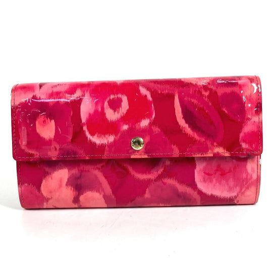 Louis Vuitton Wallet Portefeuille Sarah Enamel Rose Indien Pink