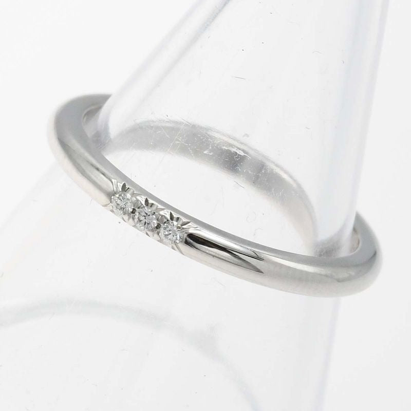 Tiffany & Co Ring Pt950 Diamonds 3.5 g 11.5