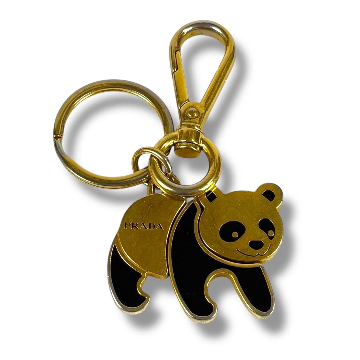 Prada Panda Motif Key Sling Bag Charm Holder — view 2
