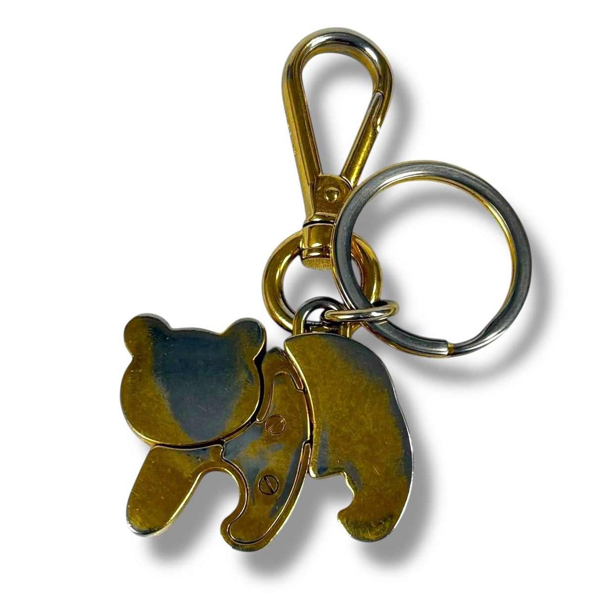 Prada Panda Motif Key Sling Bag Charm Holder — view 3